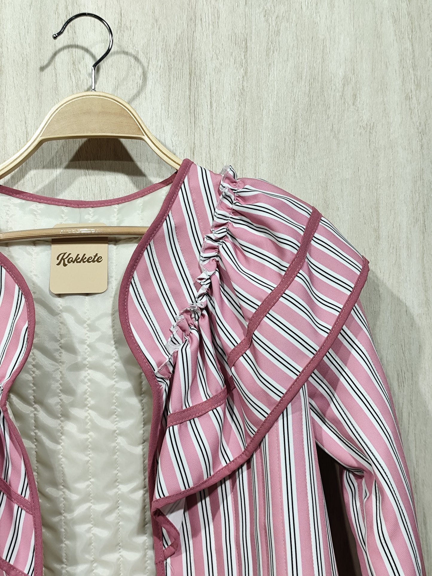CHAQUETA RAYAS