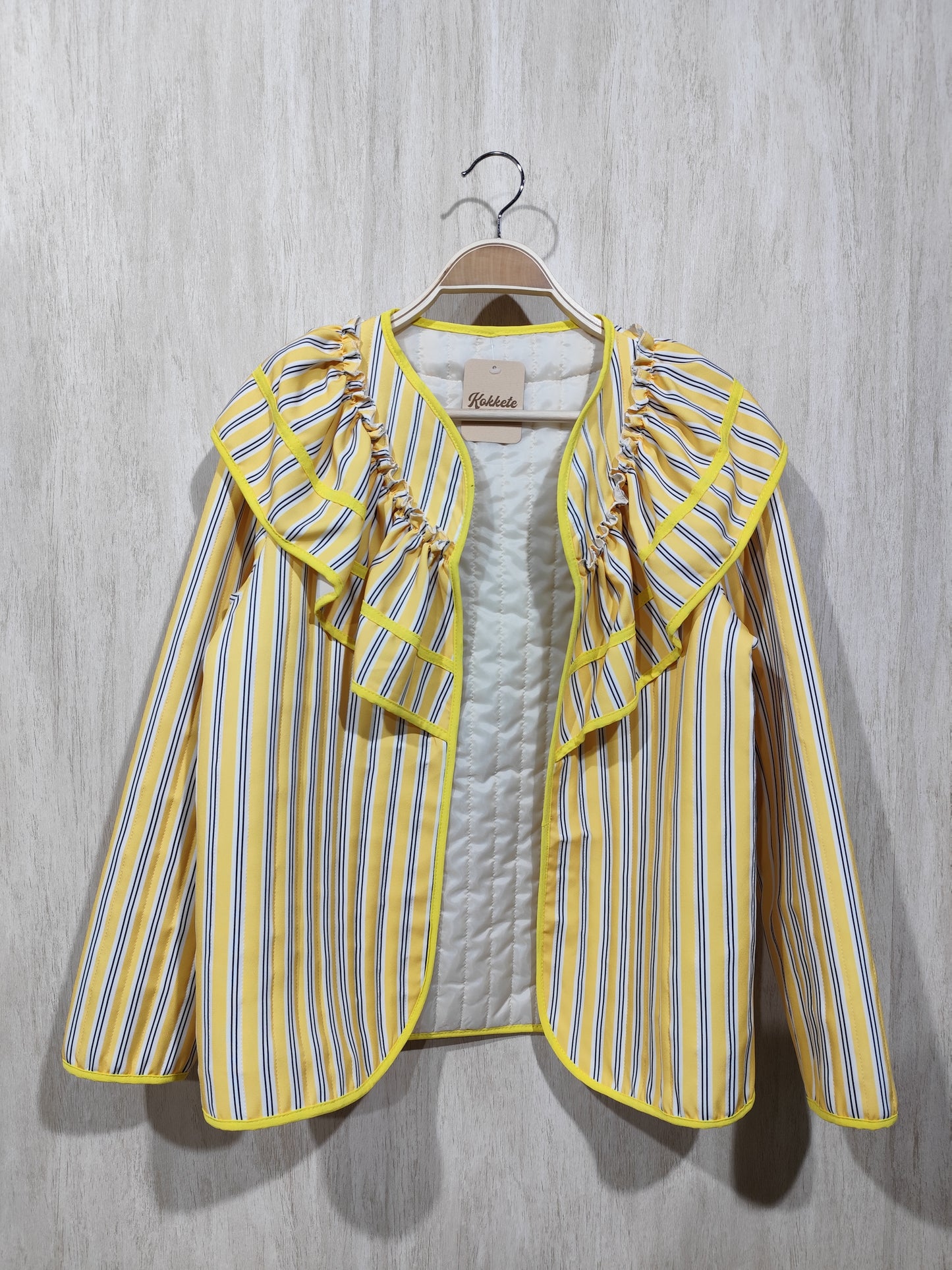 CHAQUETA RAYAS