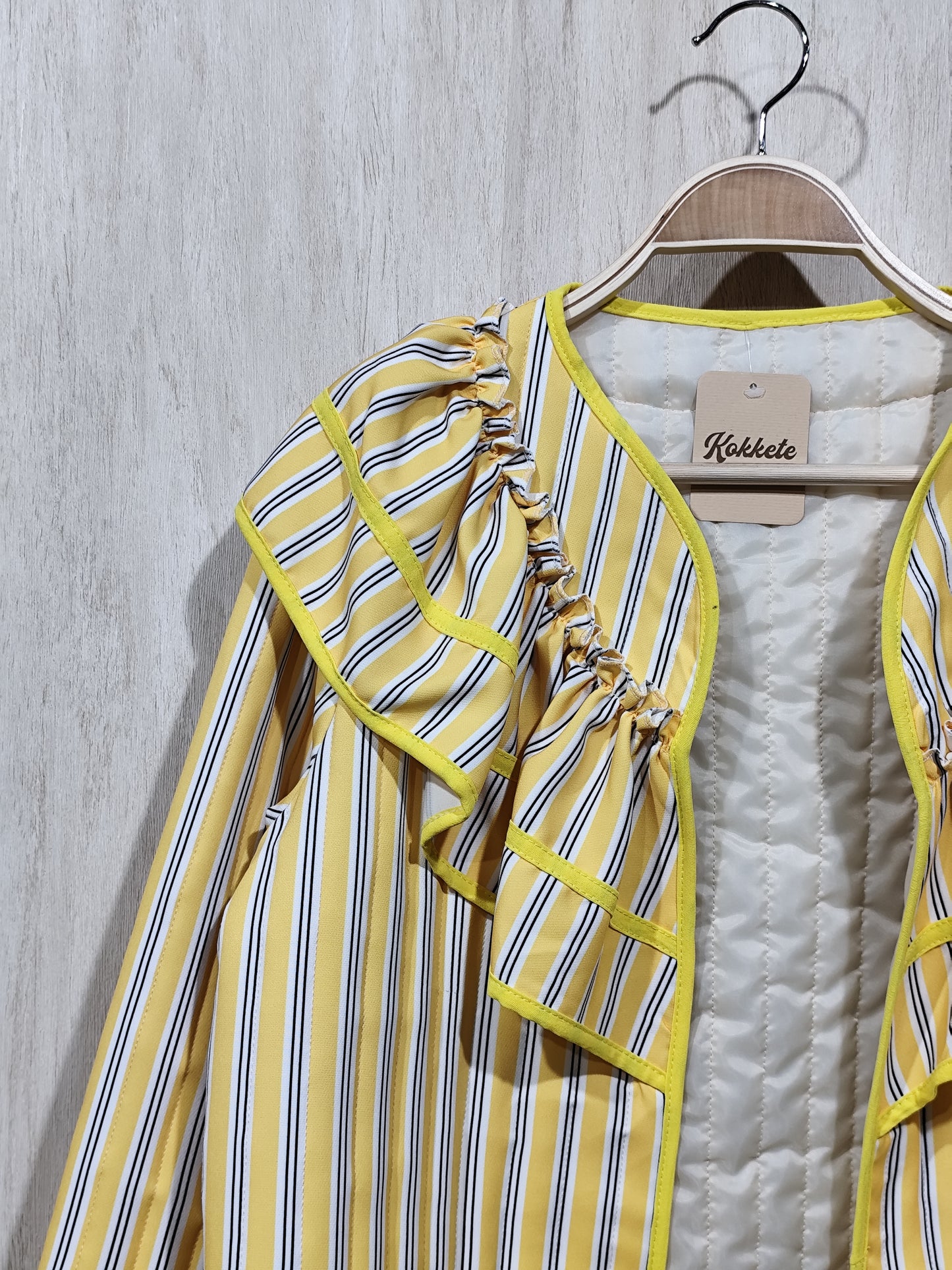 CHAQUETA RAYAS
