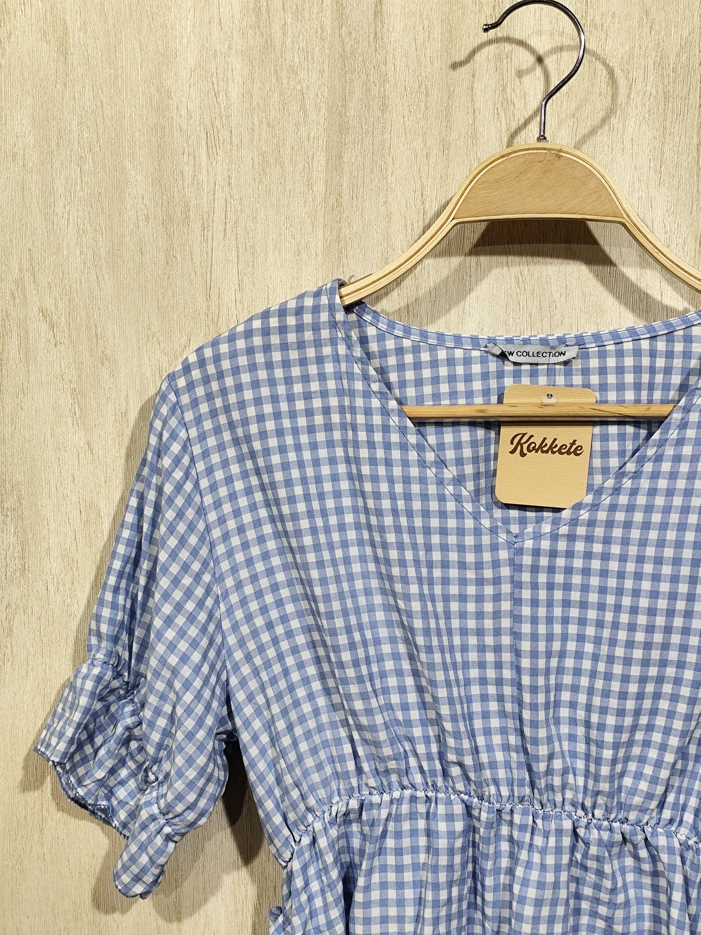 BLUSA CUADROS