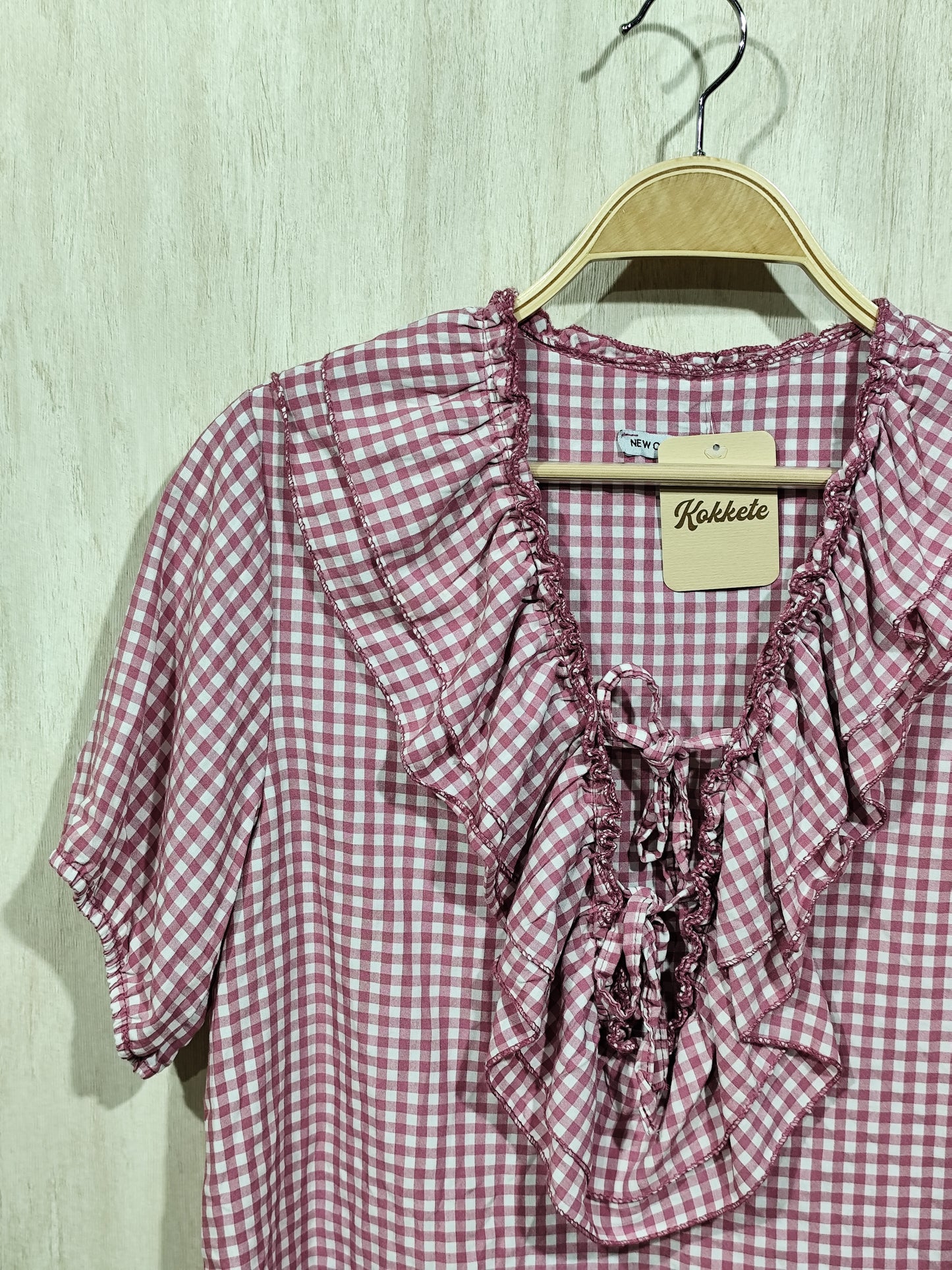 BLUSA CUADROS
