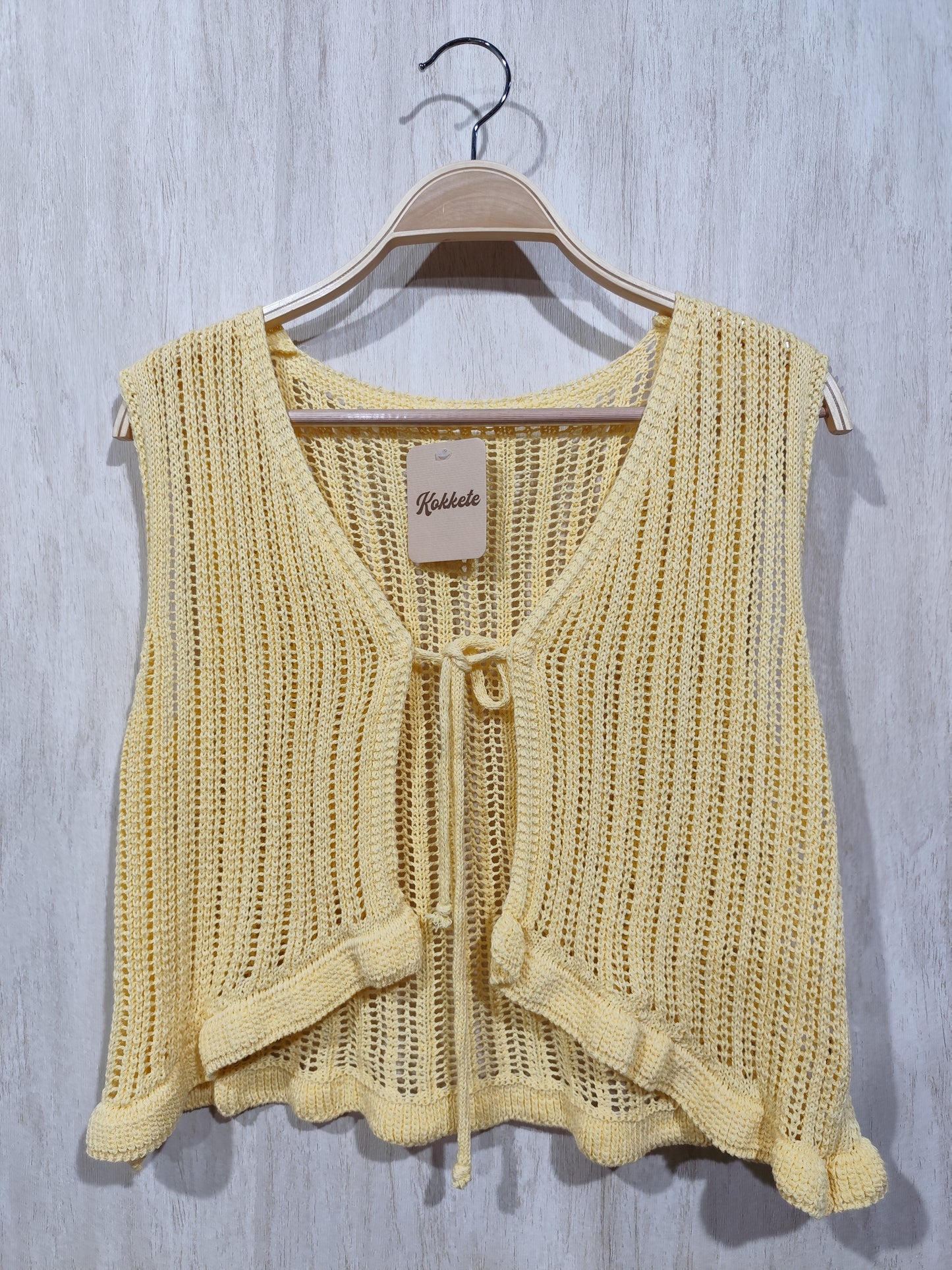 CHALECO CROCHET