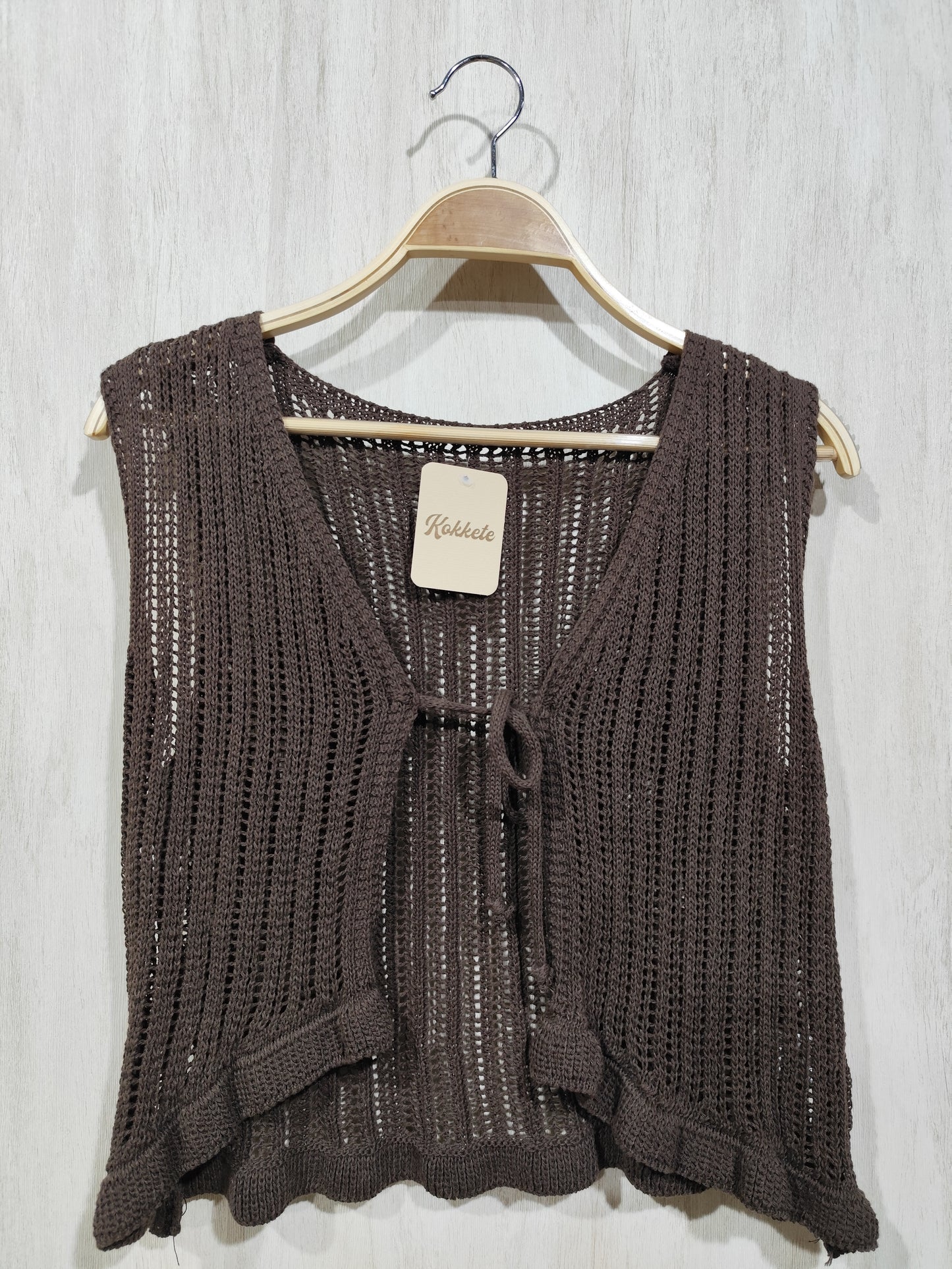 CHALECO CROCHET