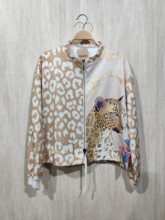 CHAQUETA ESTAMPADA