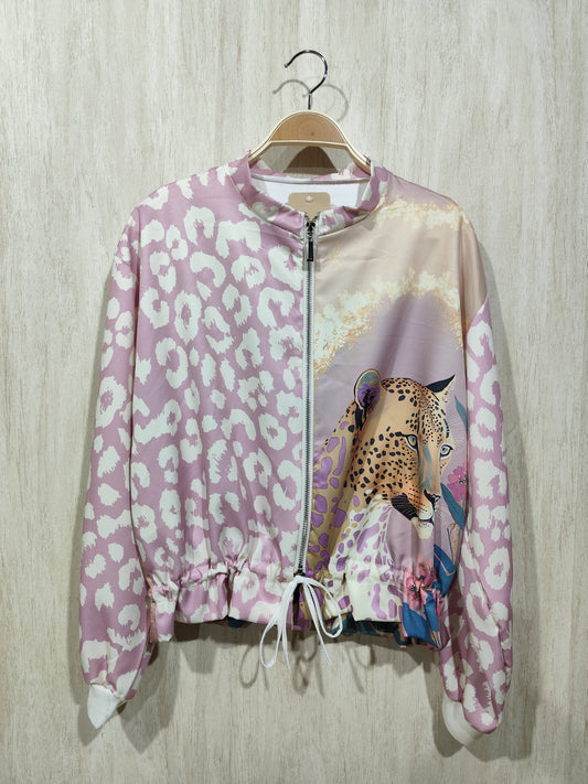 CHAQUETA ESTAMPADA